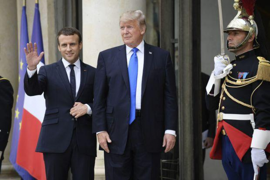 Preşedintele SUA, invitat de onoare la Paris