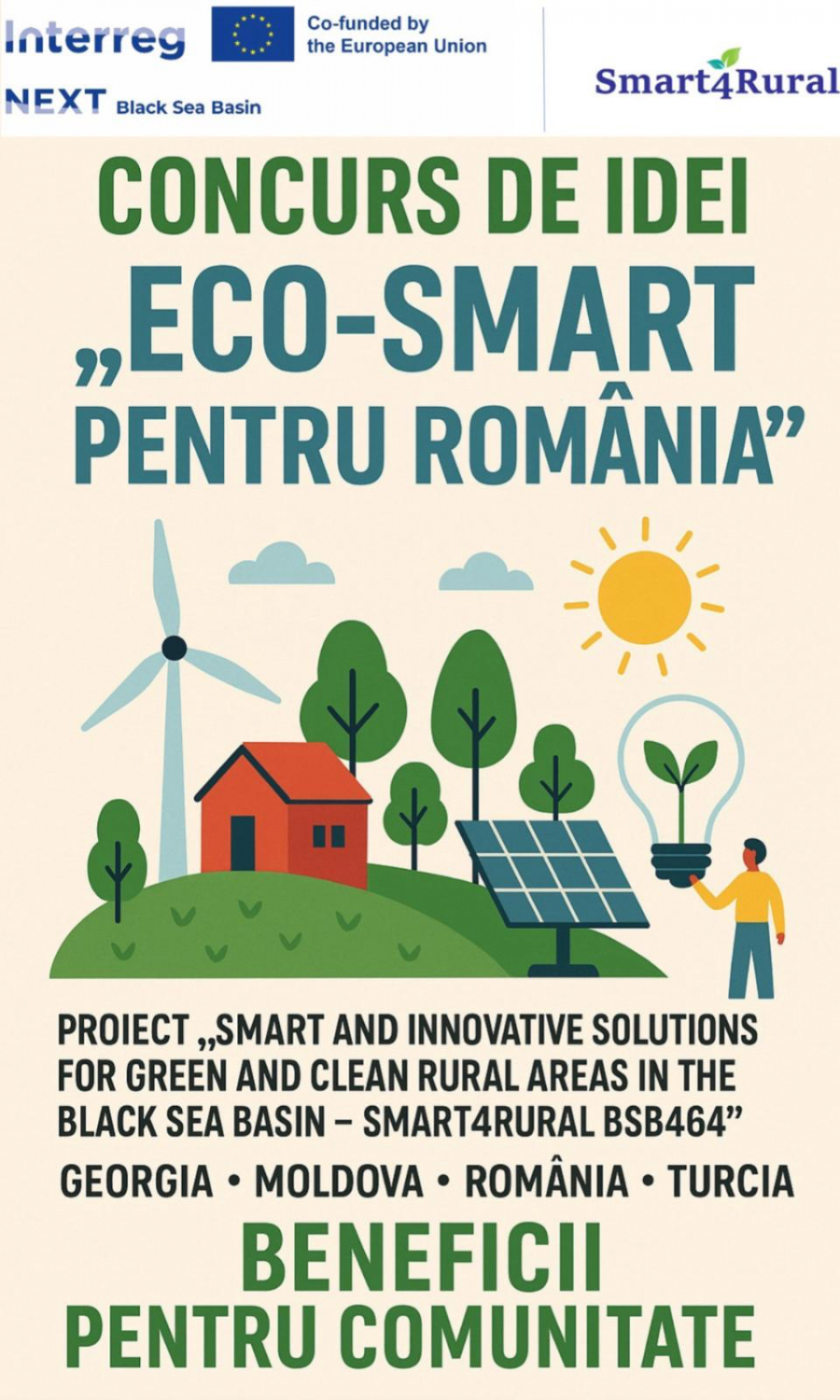 Transformă Galațiul cu soluții smart și verzi. Concurs de idei eco-inteligente pentru tineri