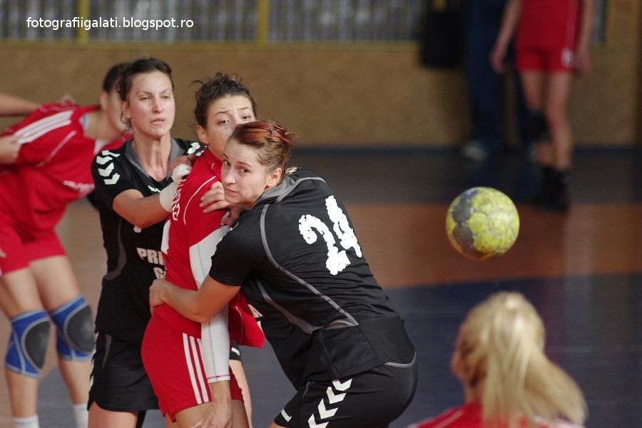 Liga secundă de handbal / Danubius Galaţi se scufundă 