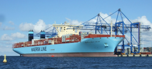 Portcontainer Maersk Triple E-class (Daewoo Shipbuilding)