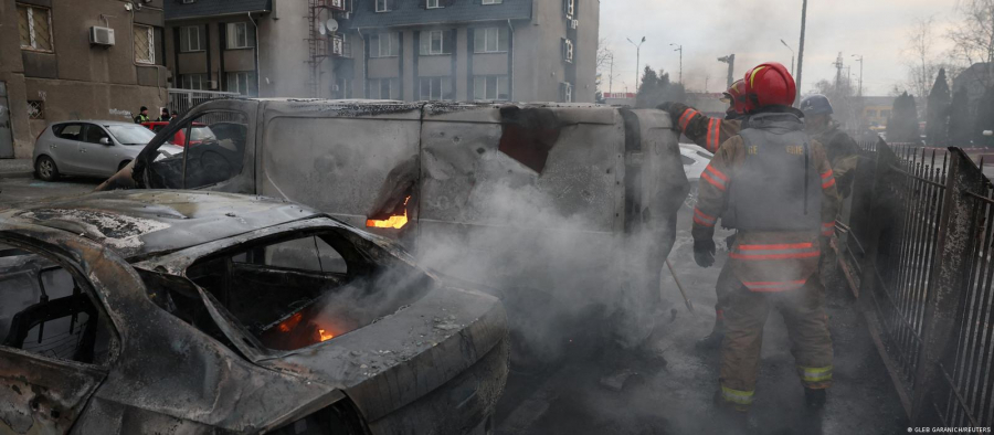 Atac aerian „de intensitate excepțională” asupra Kievului