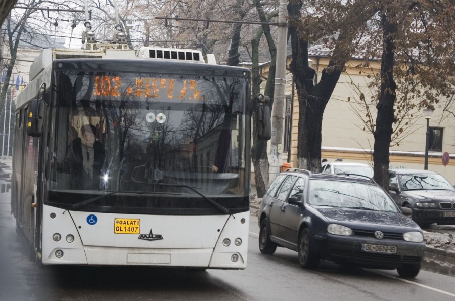 Primăria Galaţi aşteaptă oferte pentru troleibuze