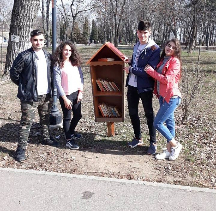 Biblioteca din Grădina Publică a fost resuscitată. Proiect educaţional