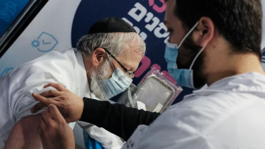 Israel a vaccinat o treime din populație
