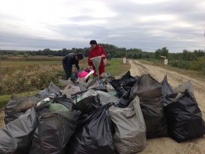 Bilanţul &quot;Let&#039;s do it, România!&quot; 2013, Galaţi: 1800 de voluntari, 4200 de saci cu deşeuri