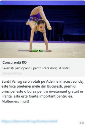 „Votați-o pe Adeline”, cea mai nouă escrocherie pe WhatsApp