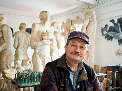 Sculptorul Aurel Vlad - 70