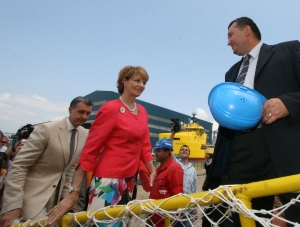 Principesa Margareta a României, în vizită la Galaţi