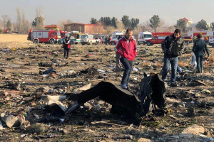 Avion de pasageri ucrainean, prăbuşit lângă Teheran