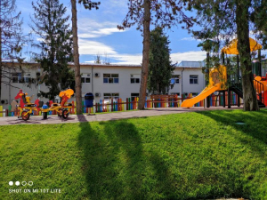 Loc de joacă pentru copii, amenajat la Spitalul de Pneumoftiziologie Galați