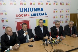 Victor Ponta a limpezit apele USL la Galaţi 