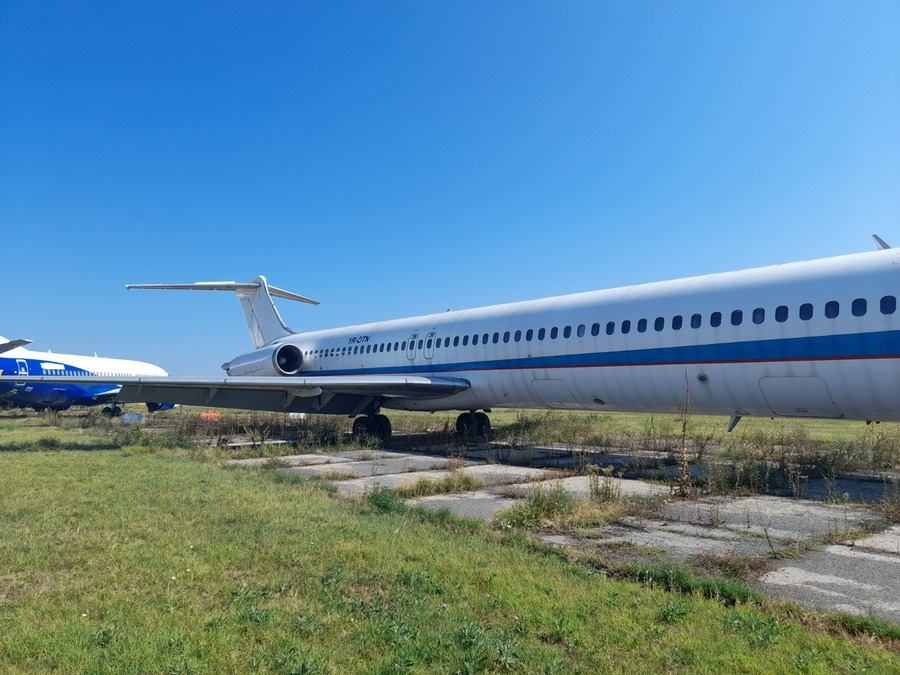 Fiscul vinde un avion de pasageri