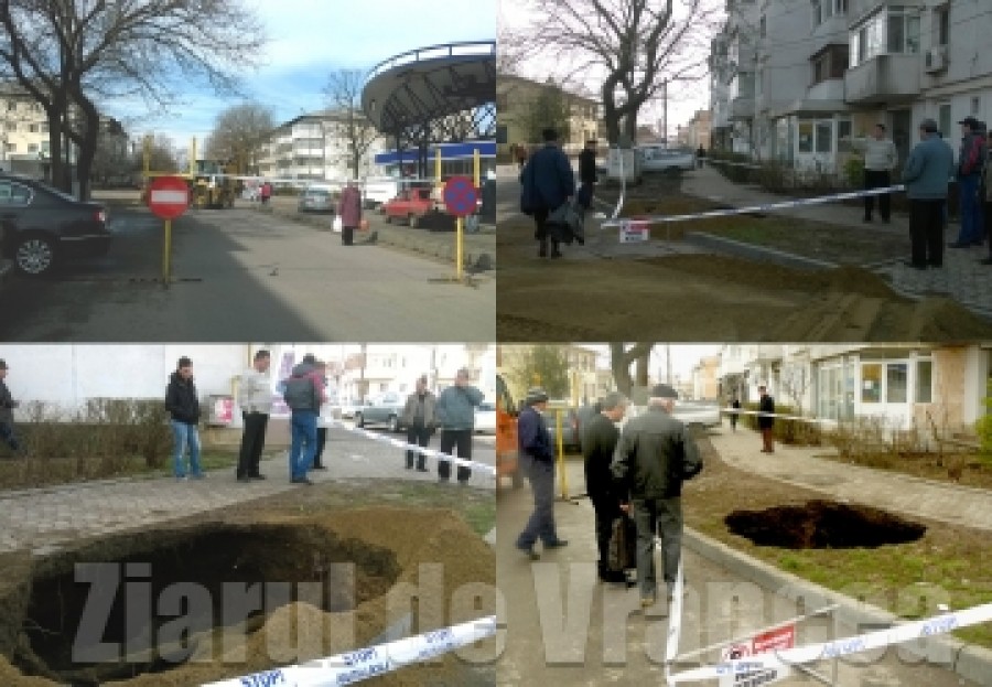 FOCŞANI: Un beci misterios a ieşit la iveală pe strada Ana Ipătescu