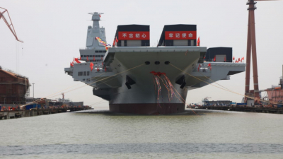 Cel mai mare portavion chinez, primele teste pe mare