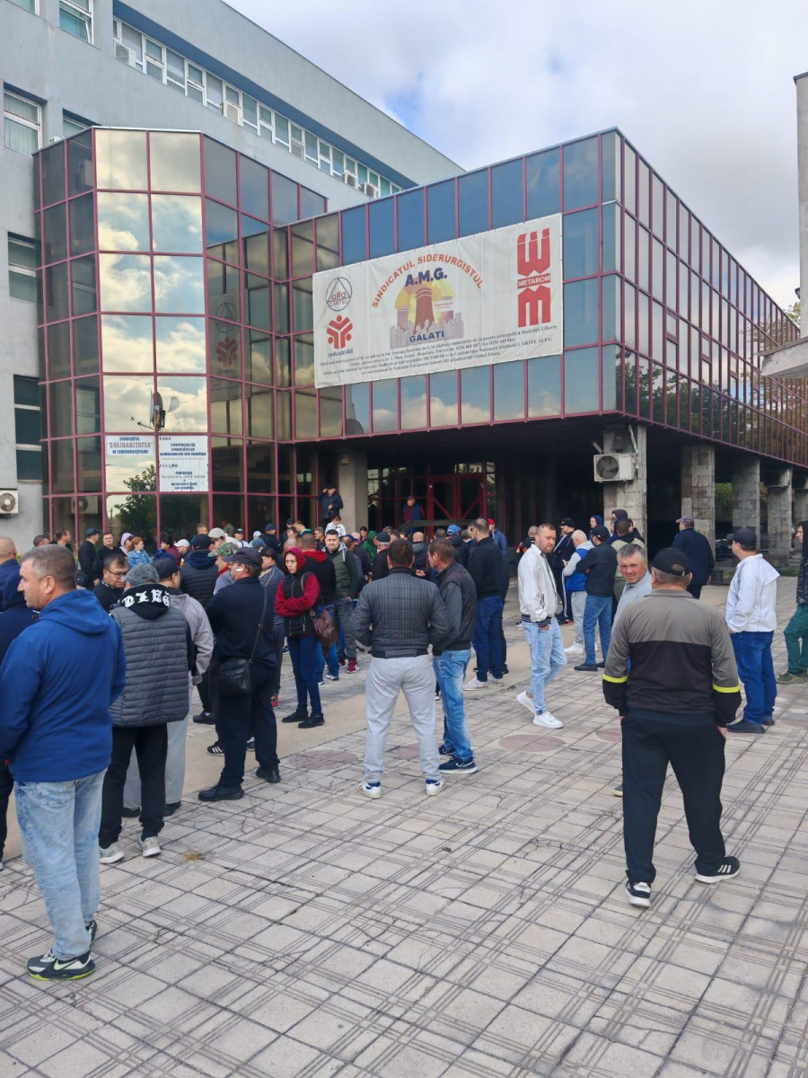 Protest spontan la Liberty Galați (VIDEO)