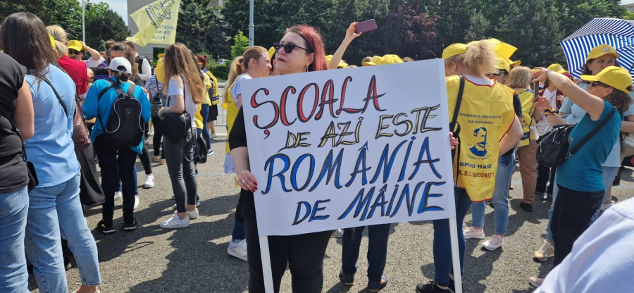 Sindicatele din Educație anunță continuarea grevei