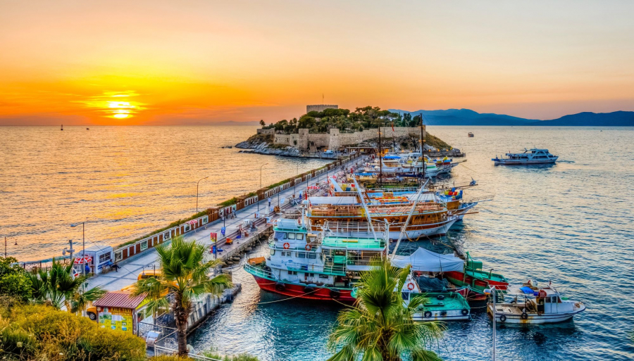 Kusadasi, 300 de zile de soare pe an