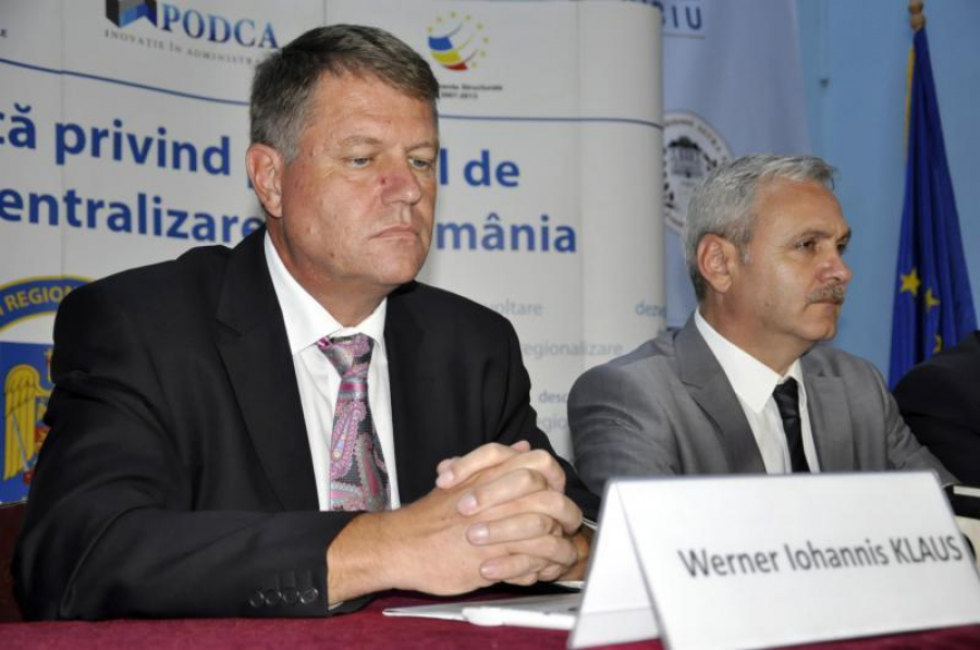 Klaus Iohannis critică din nou coaliţia de guvernare
