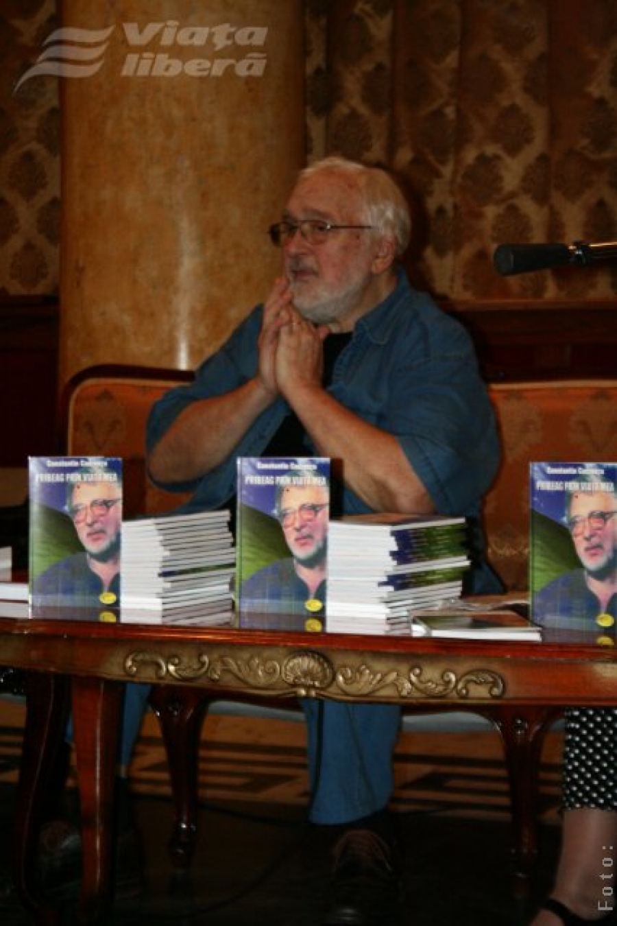 Lansare de carte Constantin Codrescu - „Pribeag prin viaţa mea”