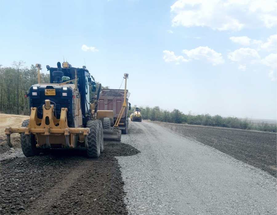 Lucrări de modernizare pe drumul județean dintre Corod și Cerțești