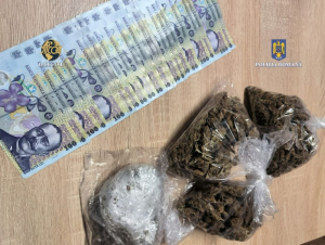 Traficanți de cocaină și canabis, arestați în Vrancea