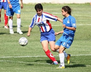 Echipa de FOTBAL FEMININ Oţelul, al doilea meci în care marchează NOUĂ GOLURI