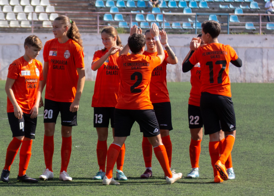 FOTBAL. Duminică, în prima ligă feminină - FC Universitatea, derbi pentru podium