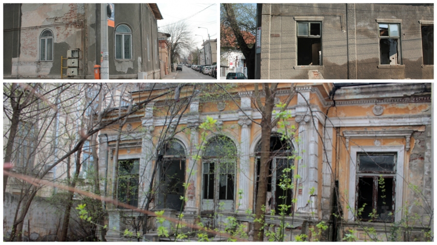 REPORTAJ în zona străzii Eroilor | Casele stau să cadă, autorităţile stau cu mâinile-n sân