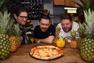 O pizzerie britanică a declarat război ananasului