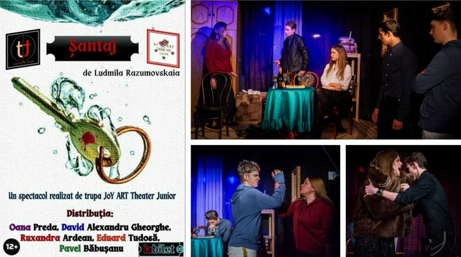 „Șantaj” revine în forță la Teatru pe Țeavă