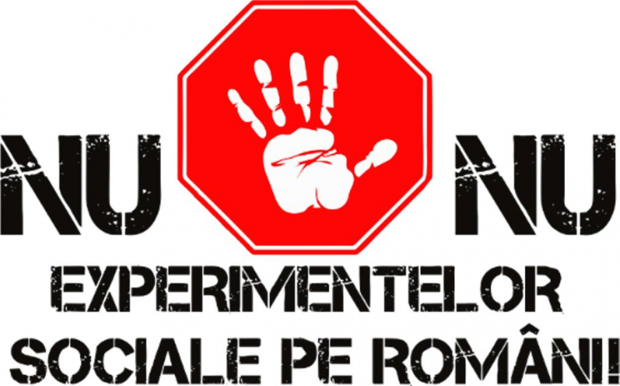 Campania ”NU experimentelor sociale pe români!”