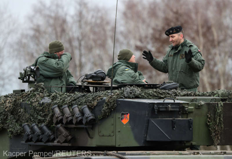 Armata germană a început instruirea tanchiștilor ucraineni