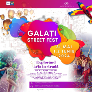 UPDATE. Galaţiului i se pregăteşte cel mai mare festival de artă stradală (PROGRAM)