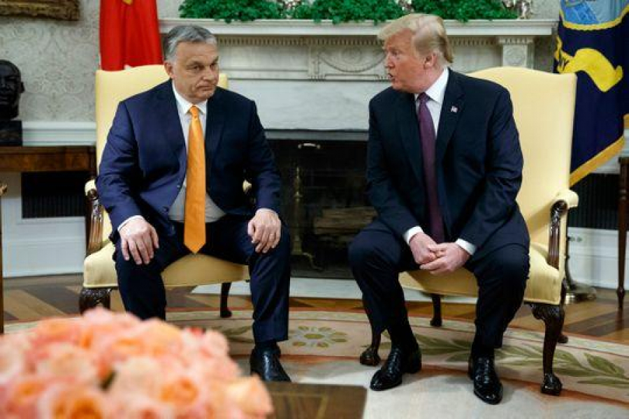 Trump şi Orban, pe aceeaşi lungime de undă