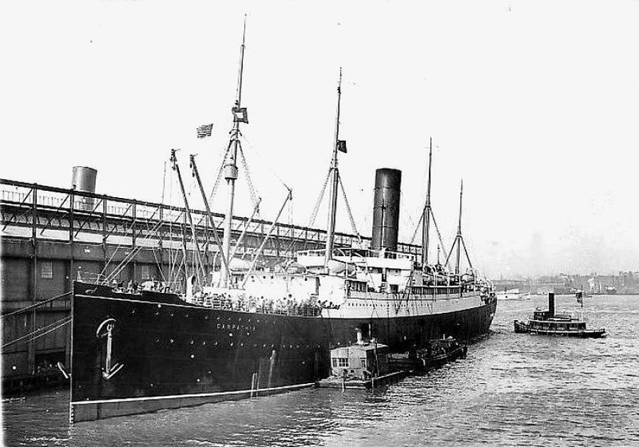 Carpathia, vasul care a recuperat supravieţuitorii de pe Titanic