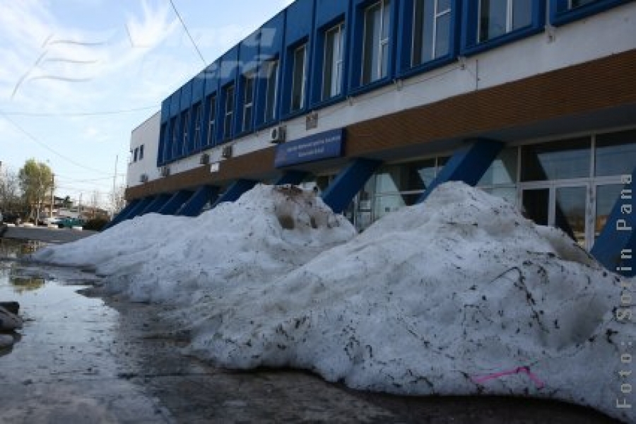 Zăpadă la Galaţi!