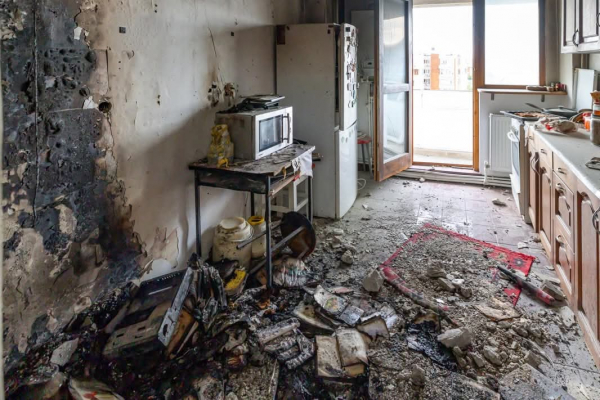 Comisie de evaluare a pagubelor din apartamentele afectate de dronă