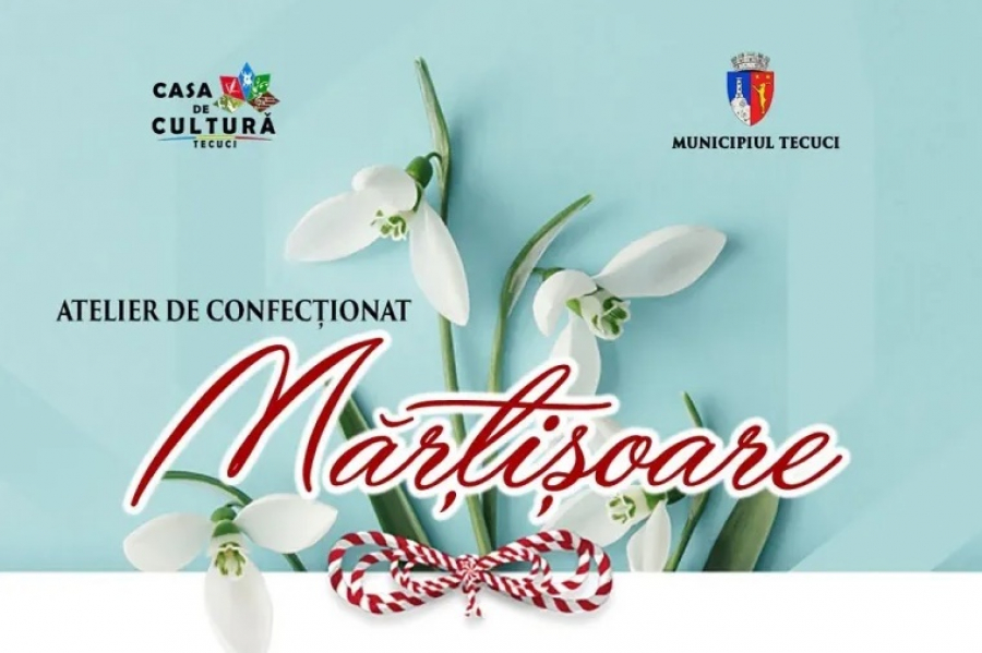 Atelier de confecționat mărțișoare pentru elevi