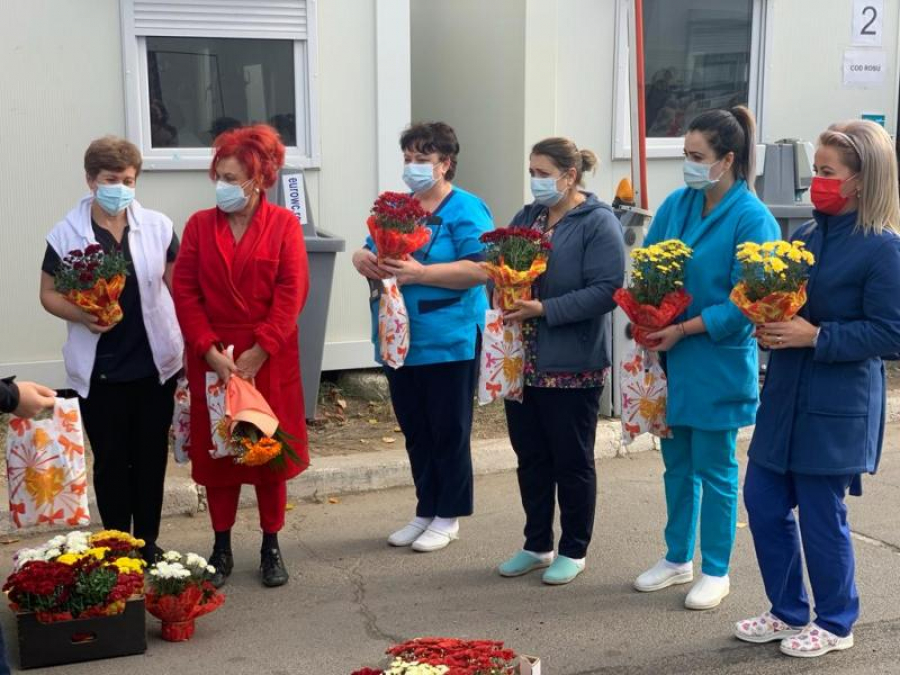 Solidaritate pentru cadrele medicale și pentru pacienții de la Urgenţele Spitalului Judeţean