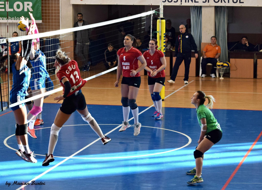 VOLEI FEMININ | Meci mai scurt ca un antrenament