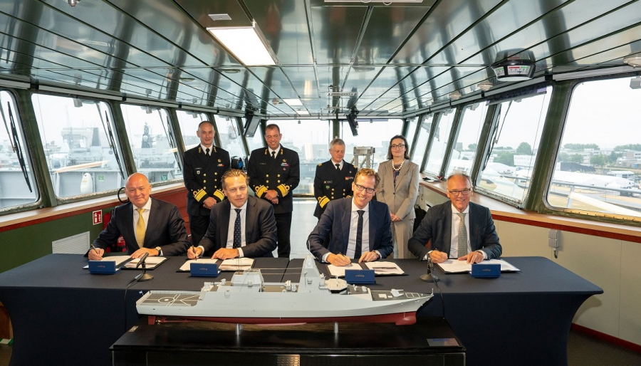 Șantierul naval a dat lovitura! Damen Galați va construi patru noi fregate pentru Olanda și Belgia