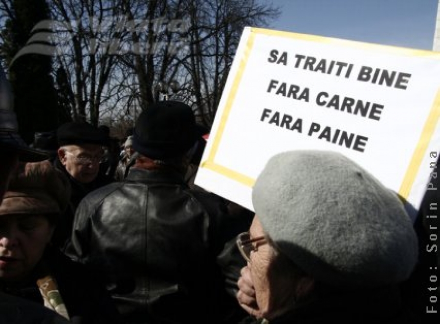 Alianţa Europensionarilor iese în stradă