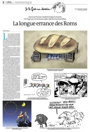 Primul gălăţean publicat în „Le Monde”/ Crihană şi... romii cei îndelung rătăcitori