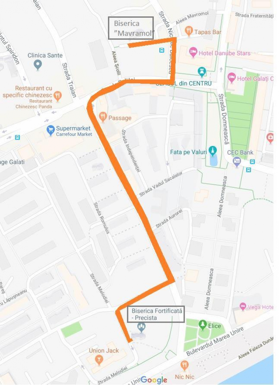 VĂ REAMINTIM: Restricţii de trafic în centru