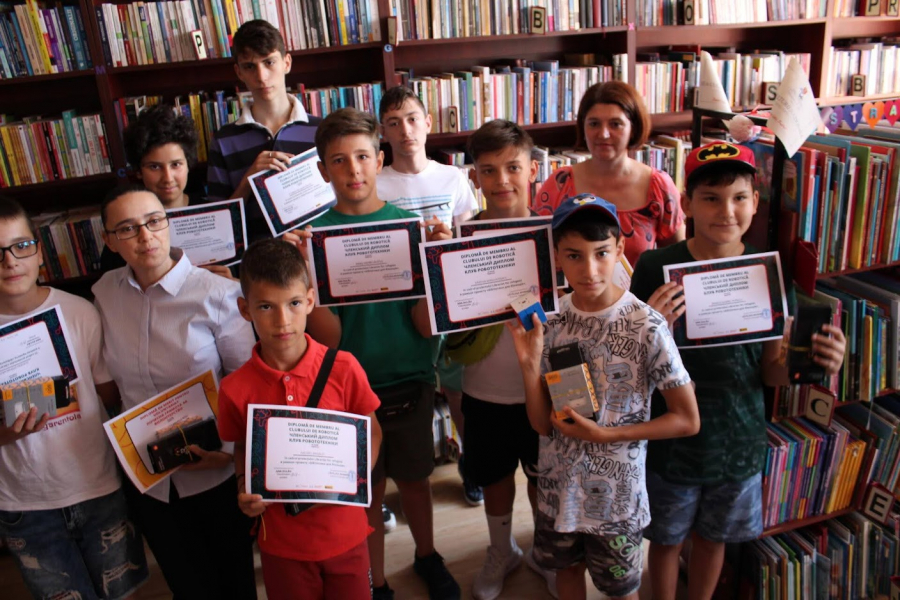 Copii premiați la finalul unui proiect la „V. A. Urechia” (FOTO)
