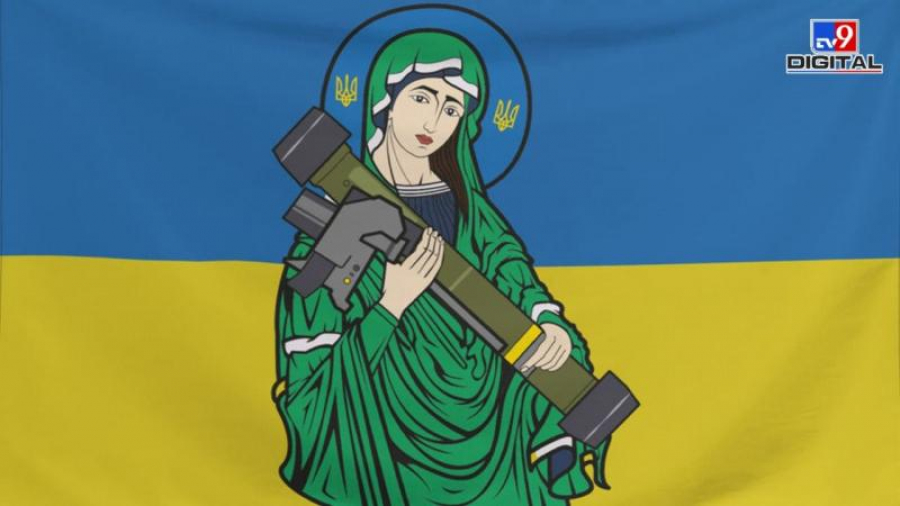 „Sfânta Javelin”, noua protectoare a Ucrainei