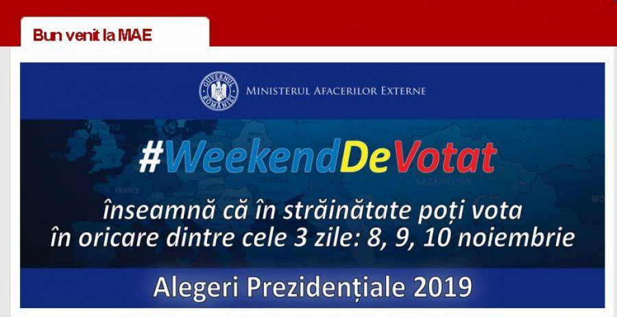 Vineri se dă ”Start vot!” în Diaspora