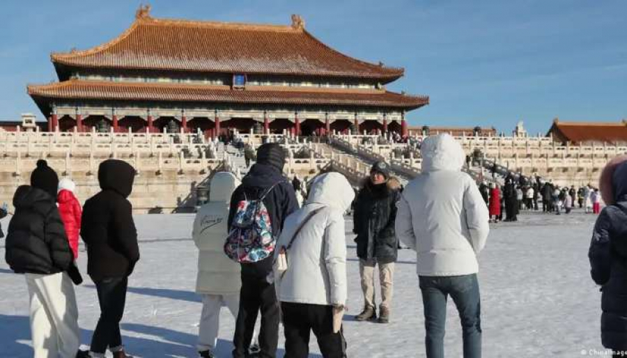 Ger fără precedent la Beijing