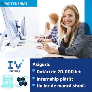 Compania IVFuture investeşte în universităţile şi studenţii gălăţeni