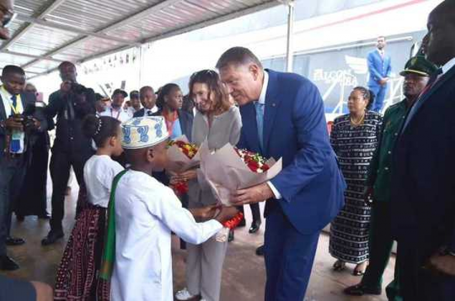 Tanzania educată, cu președintele Iohannis